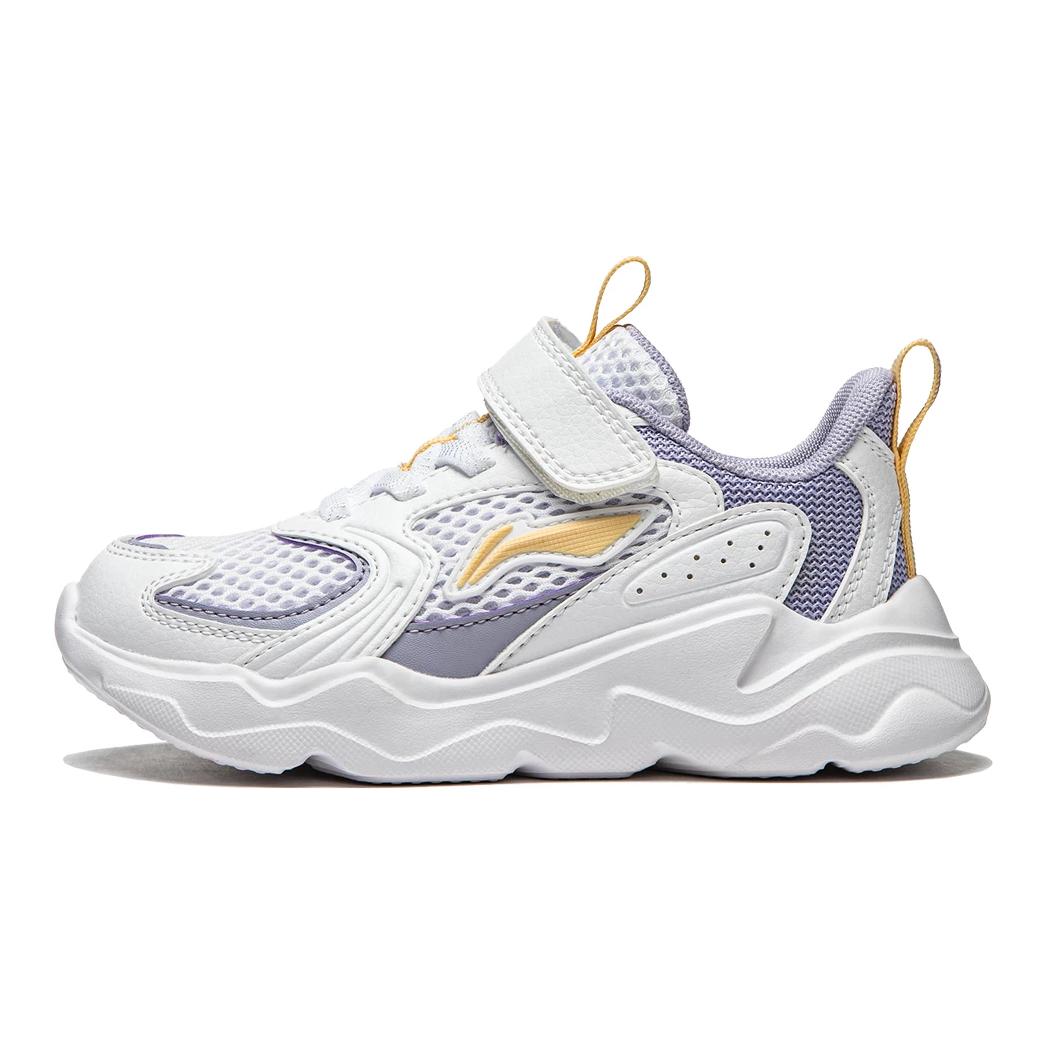 (Preschool) Li-Ning Casual Shoes 'White Purple' YKNU038-4