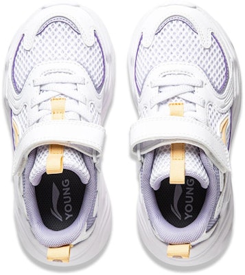 童裝 李寧童裝 舒適 防滑耐磨 童裝休閒鞋 白紫色 Lookbook 童裝 李寧童裝 舒適 防滑耐磨 童裝休閒鞋 白紫色