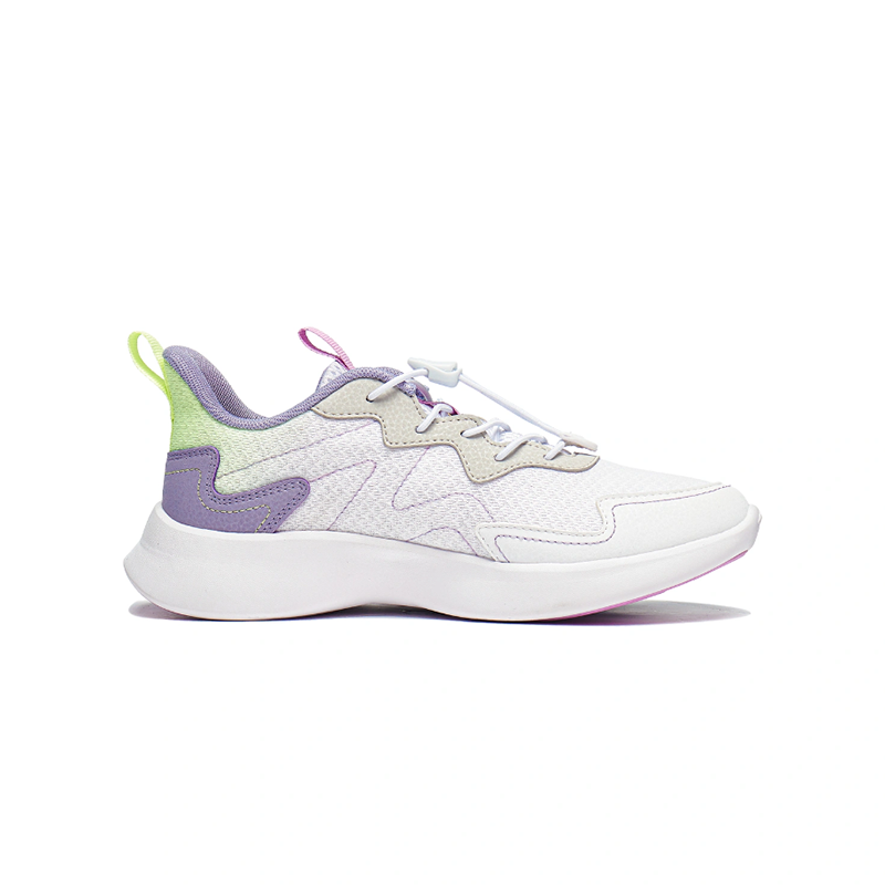 (PS) Li-Ning Casual Shoes 'White Purple Orange' 圖 2