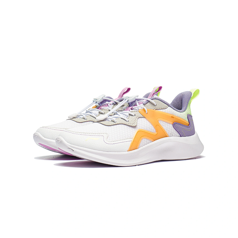 (PS) Li-Ning Casual Shoes 'White Purple Orange' 圖 3
