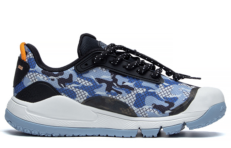 (PS) Li-Ning Casual Sneaker 'Black Navy Orange' 圖 2