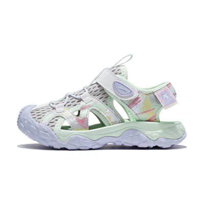 (PS) Li-Ning Casual Sports Sandals 'Grey Green' 'Trekking'