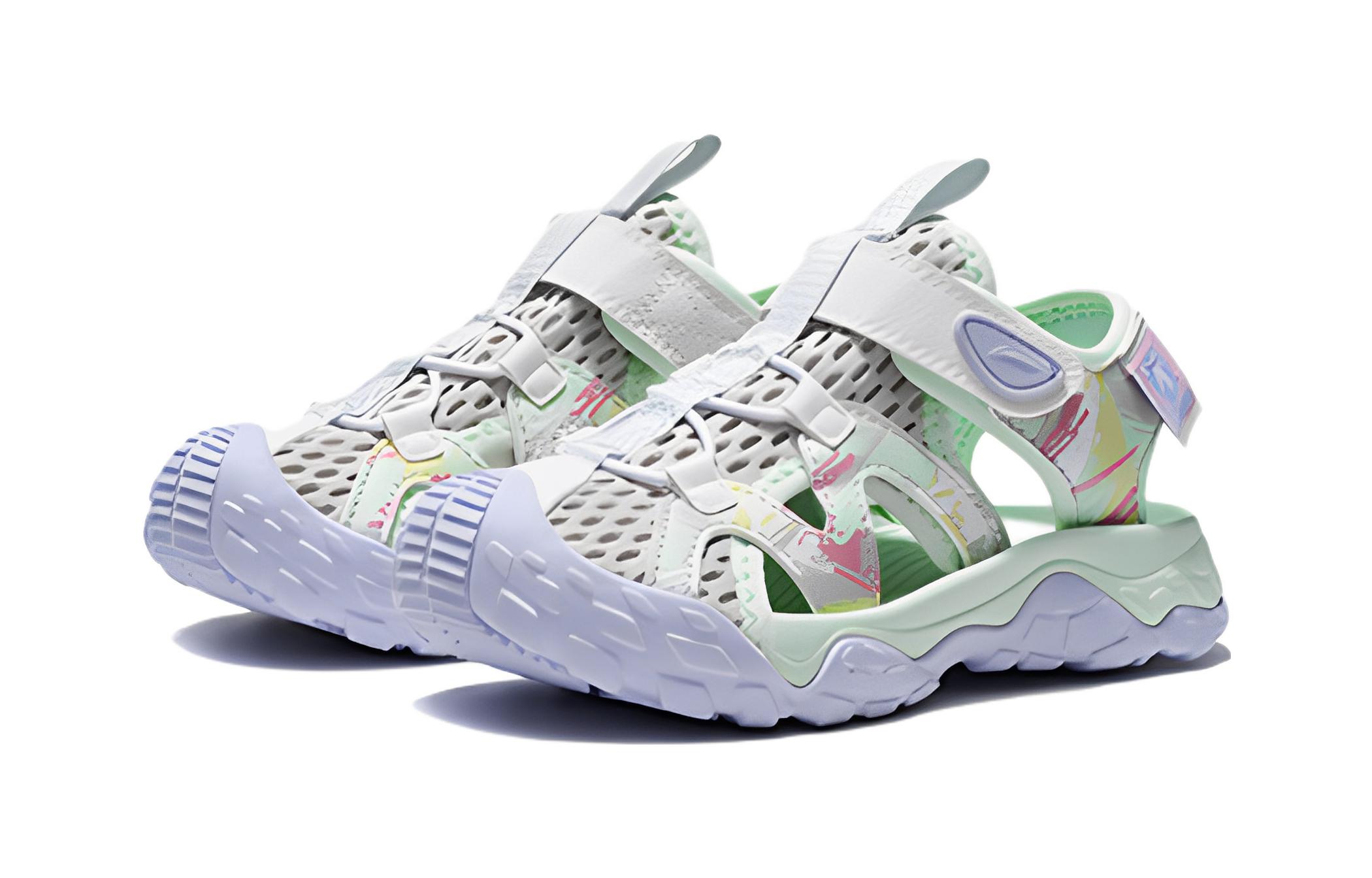 (PS) Li-Ning Casual Sports Sandals 'Grey Green' 'Trekking' 圖 3