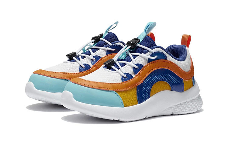 Lookbook 幼童 LiNing李寧 舒適運動休閒鞋 耀黃色