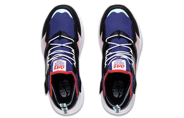 Lookbook (Preschool) Li-Ning Classic Low 'Black Blue' YKCT118-3