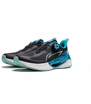 (Preschool) Li-Ning Cloud 'Black Blue' YKFU020-7 Shop (Preschool) Li-Ning Cloud 'Black Blue' YKFU020-7