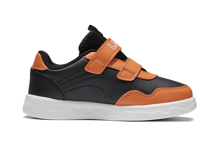 Order (PS) Li-Ning Kasut Kasual Selesa 'Hitam Oren' YKNS022-13