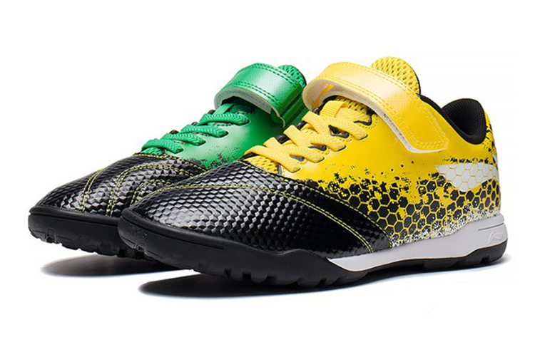 Lookbook (PS) Kasut Bola Sepak Tahan Lasak Li-Ning 'Kuning' YKGS008-1