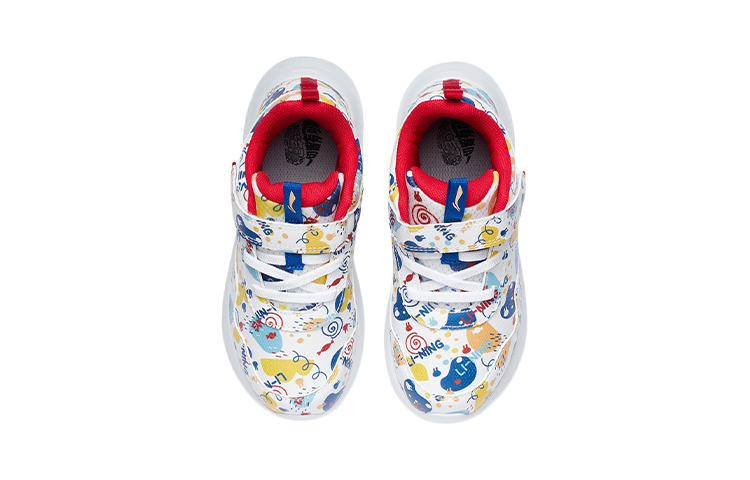 Lookbook (PS) Chaussures Running Légères Confort Li-Ning ''Blanc Rouge'' YKNR142-15