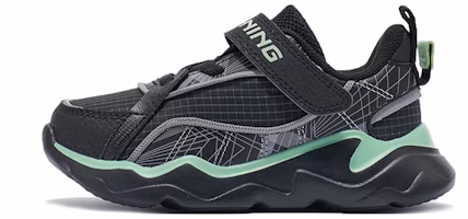 (Preschool) Li-Ning Comfort Lightweight Sneaker 'Black' YKNR136-1 (Preschool) Li-Ning Comfort Lightweight Sneaker 'Black' YKNR136-1