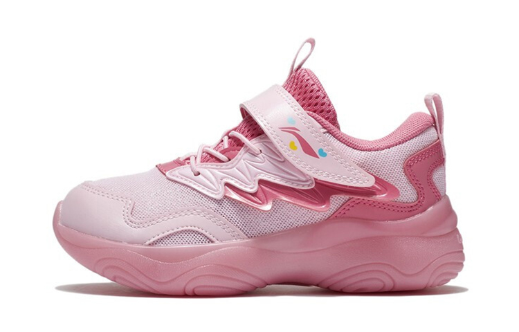 (Preschool) Li-Ning Comfort Low 'Spicy Pink' YKNS012-4