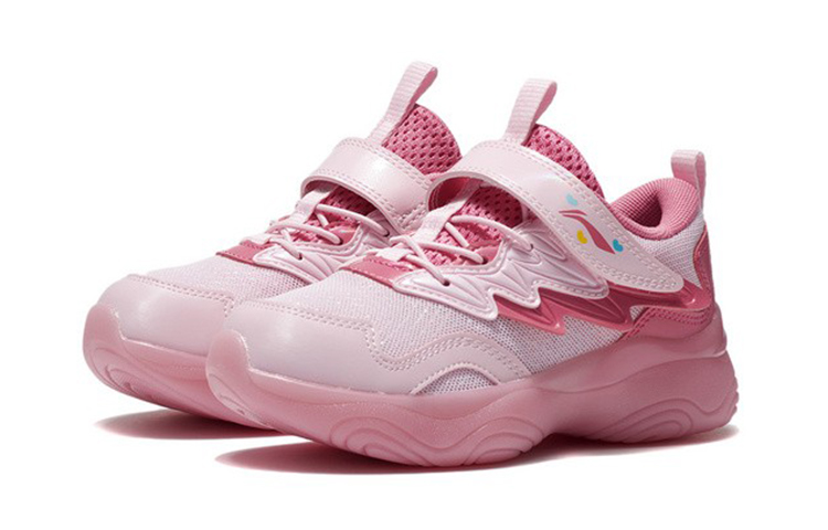 Lookbook (Preschool) Li-Ning Comfort Low 'Spicy Pink' YKNS012-4