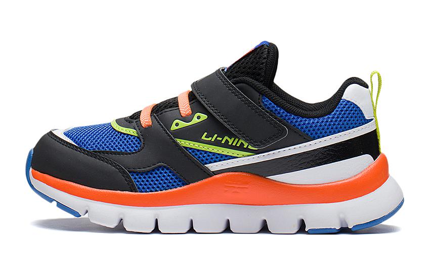 (Preschool) Li-Ning Comfort Running 'Blue Black' YKAQ018-61