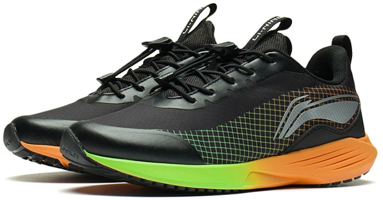 (Preschool) Li-Ning Comfort Running Shoes Low 'Black' YKFS098-1 Lookbook (Preschool) Li-Ning Comfort Running Shoes Low 'Black' YKFS098-1
