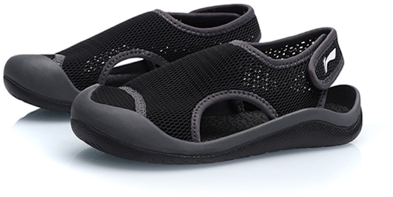 (PS) Sandal Nyaman Li-Ning 'Hitam Abu-Abu' YKKQ026-1 Lookbook (PS) Sandal Nyaman Li-Ning 'Hitam Abu-Abu' YKKQ026-1