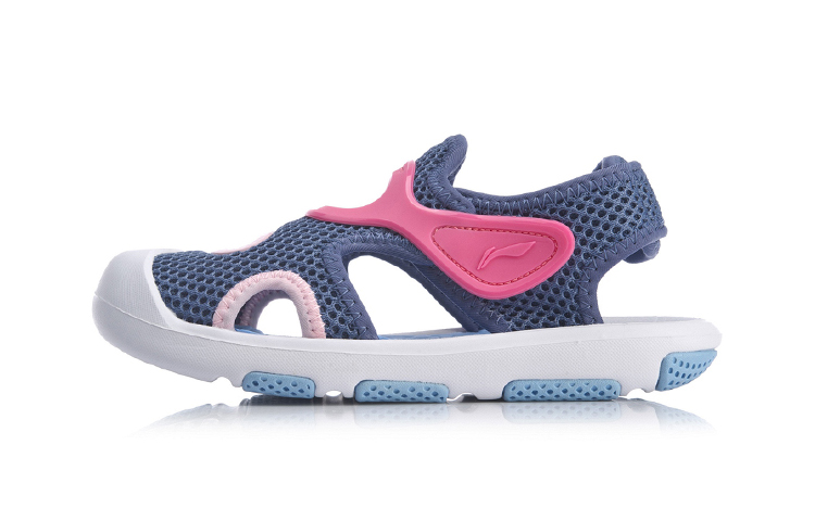 (Preschool) Li-Ning Comfort Sandals 'Blue Pink' YKKQ008-2