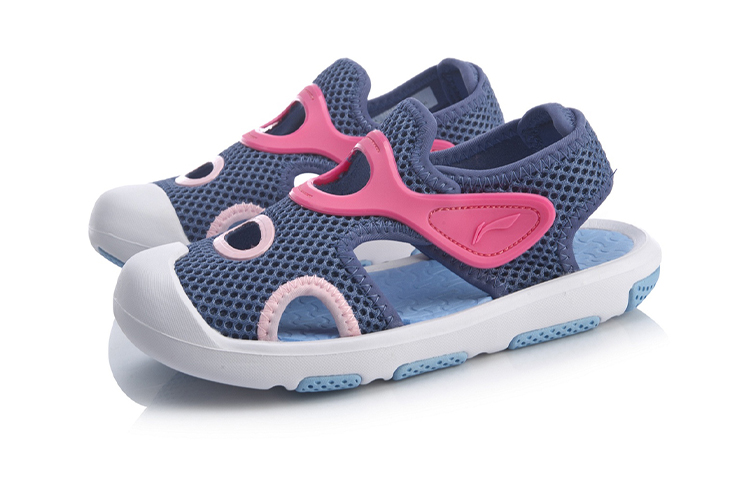 Lookbook (PS) Sandales Confort Li-Ning ''Bleu Rose''. YKKQ008-2