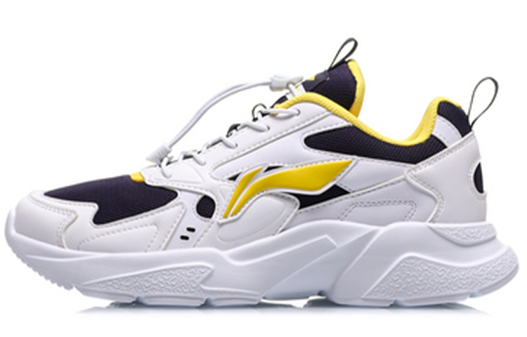 (Preschool) Li-Ning Comfortism Running Shoe 'White Yellow Black' YKFQ096-1