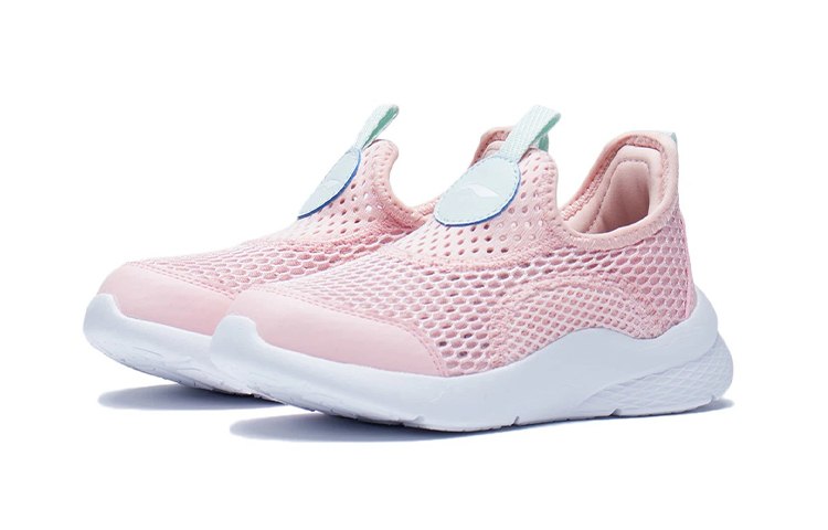 Lookbook (Preschool) Li-Ning Cozy Low 'Icy Pink' YKNS040-2