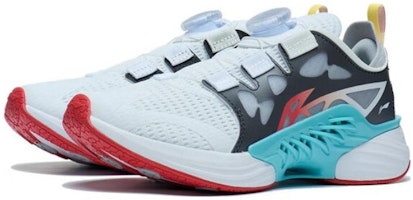 (PS) Li-Ning CYCLONE 2.0 'Putih Hitam Biru' YKFT034-1 Lookbook (PS) Li-Ning CYCLONE 2.0 'Putih Hitam Biru' YKFT034-1