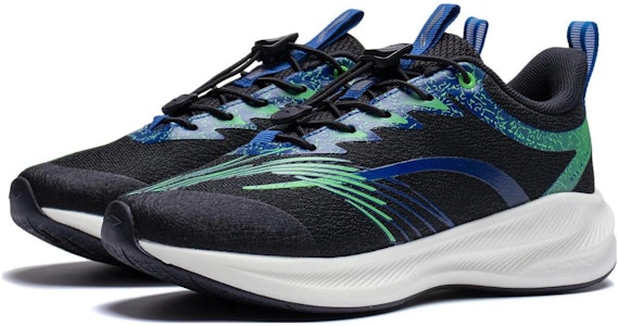 大童 LiNing李寧 戰隼 耐磨透氣 低筒 跑步鞋 黑色 Lookbook 大童 LiNing李寧 戰隼 耐磨透氣 低筒 跑步鞋 黑色