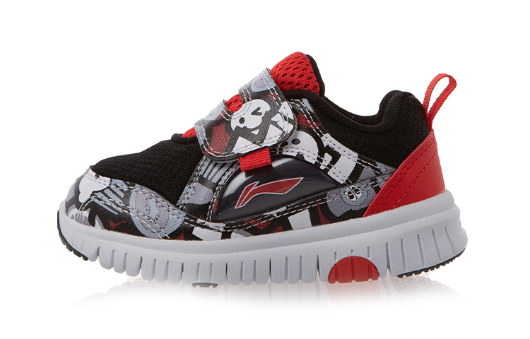 (Preschool) Li-Ning Fashion Casual 'Black Red' YKHR018-3