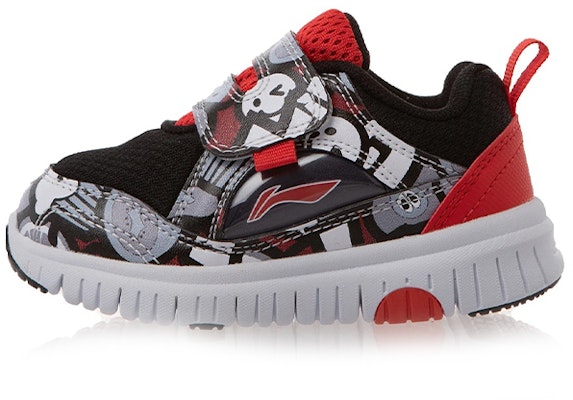 (Preschool) Li-Ning Fashion Casual 'Black Red' YKHR018-3 Buy (Preschool) Li-Ning Fashion Casual 'Black Red' YKHR018-3