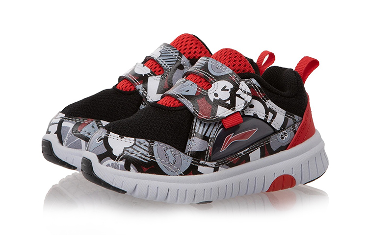 (PS) Li-Ning Fashion Casual 'Black Red' 圖 3