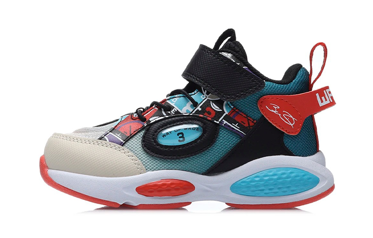 (Preschool) Li-Ning Fashion Running Sneaker 'Black Camo' YKNR026-3