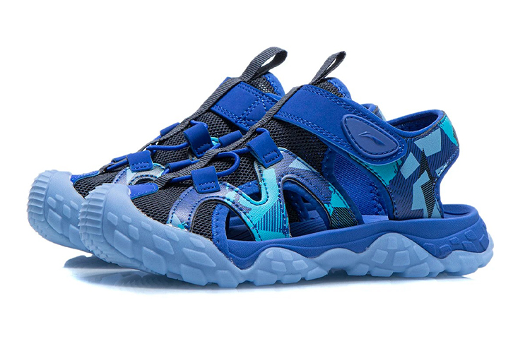 Lookbook (PS) 李宁时尚凉鞋 '迷彩蓝' YKUR012-9