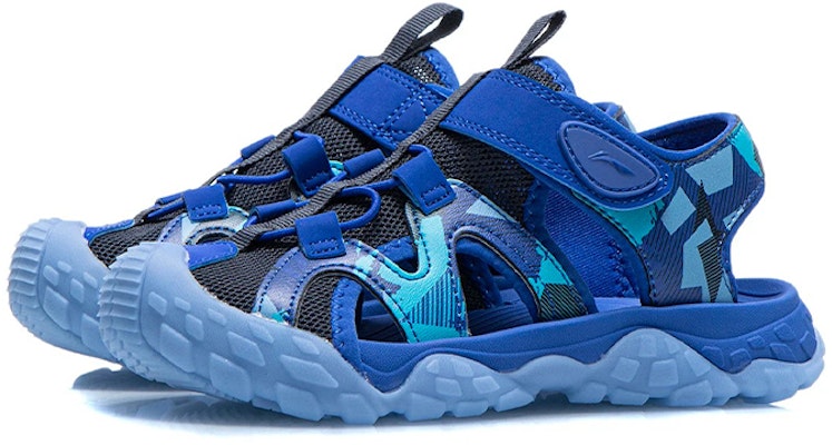 (PS) (幼児用) リーニン ファッションサンダル 'カモブルー' YKUR012-9 YKUR012-9 Lookbook (PS) (幼児用) リーニン ファッションサンダル 'カモブルー' YKUR012-9 YKUR012-9