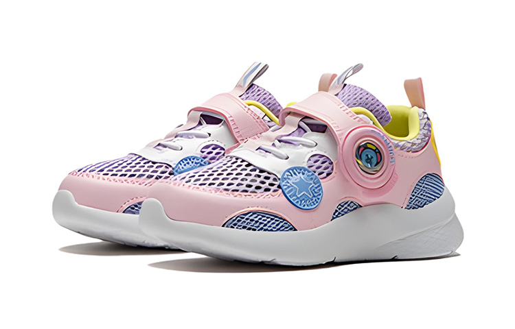 Lookbook (PS) Kasut Fesyen Li-Ning 'Lemon Cruise Pink Purple' YKNS032-4