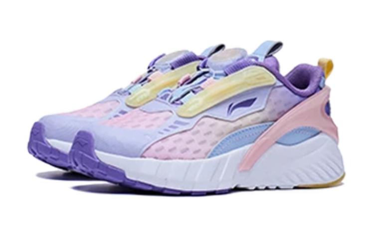 Lookbook (Preschool) Li-Ning Flash Shadow 1.5 'Purple Blue Yellow' YKNT042-2