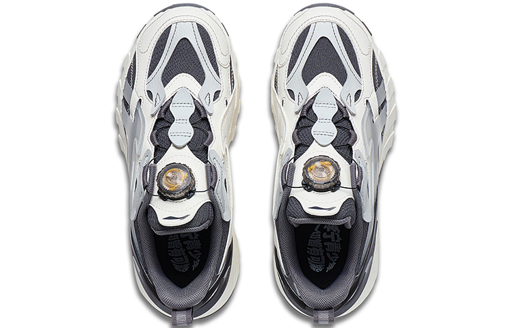Lookbook (Preschool) Li-Ning Flash Shadow 'White Grey' YKCT086-7