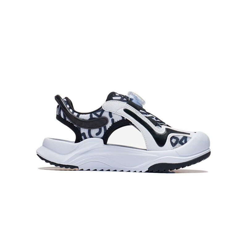 Order (PS) Li-Ning FLUID Sandaal ''Cyber White Black'' YKUT004-5