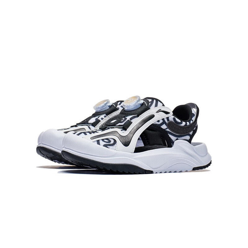 Lookbook (PS) Li-Ning FLUID Sandaal ''Cyber White Black'' YKUT004-5