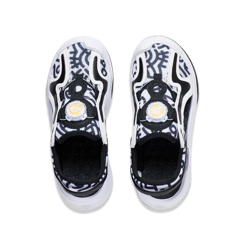 Shop (PS) Li-Ning FLUID Sandaal ''Cyber White Black'' YKUT004-5
