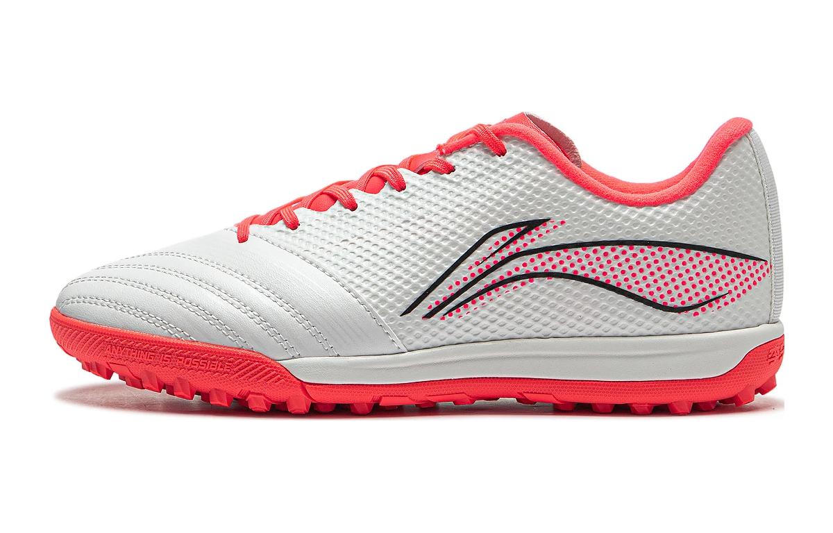 (Preschool) Li-Ning Football Shoes 'White Red' ASTT010-7