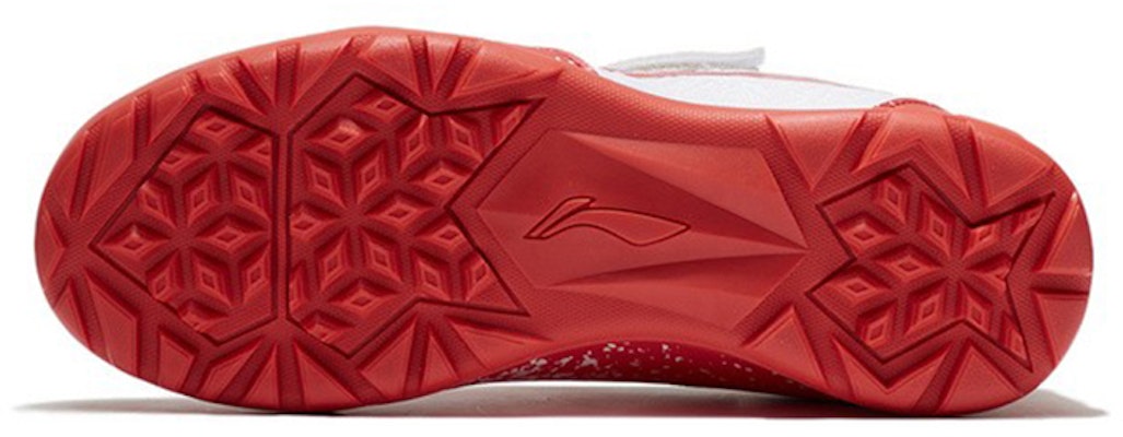 (Preschool) Li-Ning Football Shoes 'White Red' YKGS005-1 Details for (Preschool) Li-Ning Football Shoes 'White Red' YKGS005-1