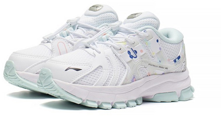 (Preschool) Li-Ning Furious Rider 'White Low-top Leisure' YKNS062-2 Lookbook (Preschool) Li-Ning Furious Rider 'White Low-top Leisure' YKNS062-2