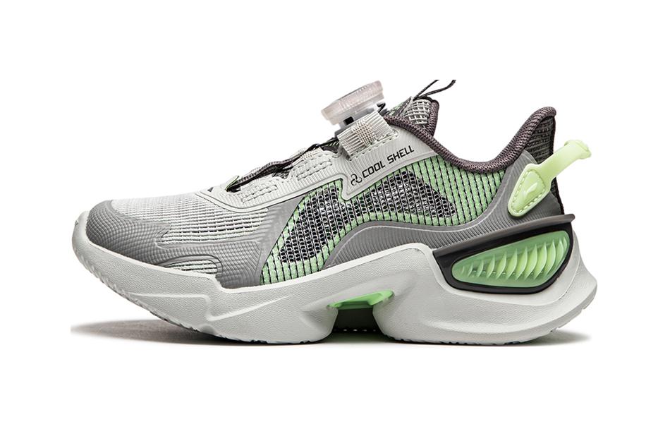 (Preschool) Li-Ning Furious Rider V2 'Grey' YKAU026-1