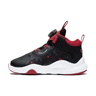 (PS) Li-Ning Game Day Mid 'Black Red'