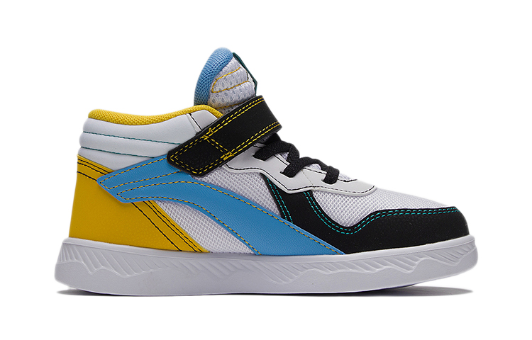 Order (PS) （幼児）李寧 ハイトップ 'ブルー' YKNS076-5 YKNS076-5