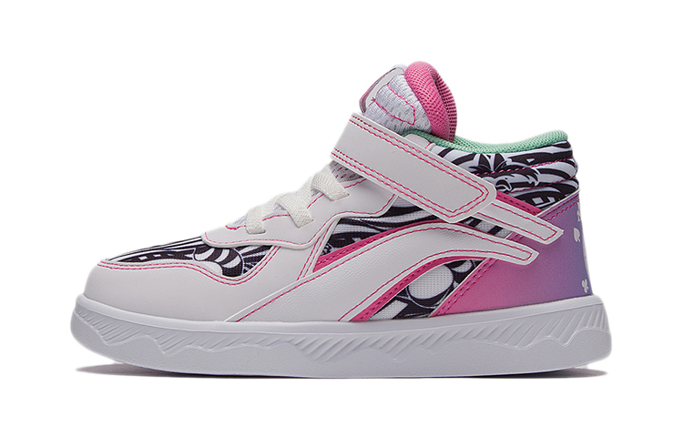 (Preschool) Li-Ning High-Top 'Pink' YKNS076-4