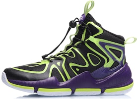 (Preschool) Li-Ning High-Top Basketball 'Black Green' YKBQ016-1 (Preschool) Li-Ning High-Top Basketball 'Black Green' YKBQ016-1