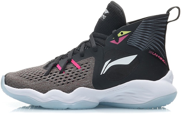 (Preschool) Li-Ning High-Top Basketball 'Black Red Pink' YKBP104-7 Buy (Preschool) Li-Ning High-Top Basketball 'Black Red Pink' YKBP104-7