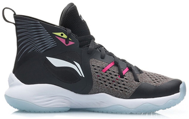 (Preschool) Li-Ning High-Top Basketball 'Black Red Pink' YKBP104-7 Order (Preschool) Li-Ning High-Top Basketball 'Black Red Pink' YKBP104-7