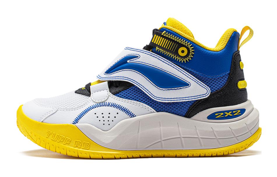 (Preschool) Li-Ning High-Top Basketball 'Blue White' YKBT092-5