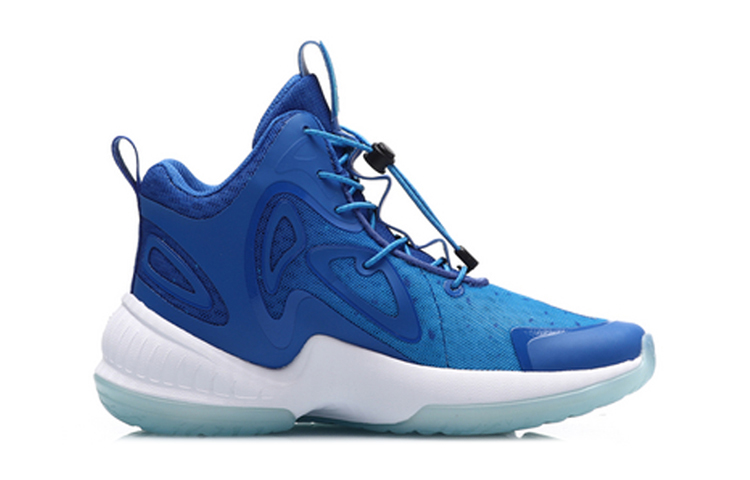 Order (Preschool) Li-Ning High-Top Basketball 'Blue White' YKBP012-1