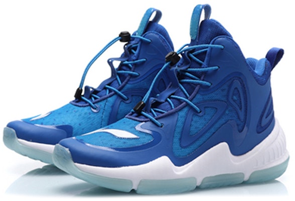 (Preschool) Li-Ning High-Top Basketball 'Blue White' YKBP012-1 Lookbook (Preschool) Li-Ning High-Top Basketball 'Blue White' YKBP012-1